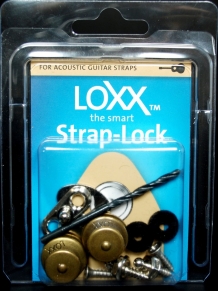 Loxx EG/B Instrument Strap Lock-Antique Copper